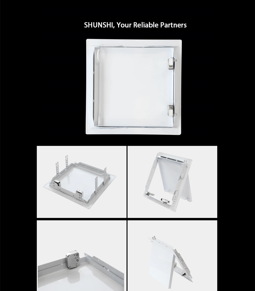 Galvanized Steel Easy Installation Shunshi Safety Sea Freight Package Bathroom Trap Door