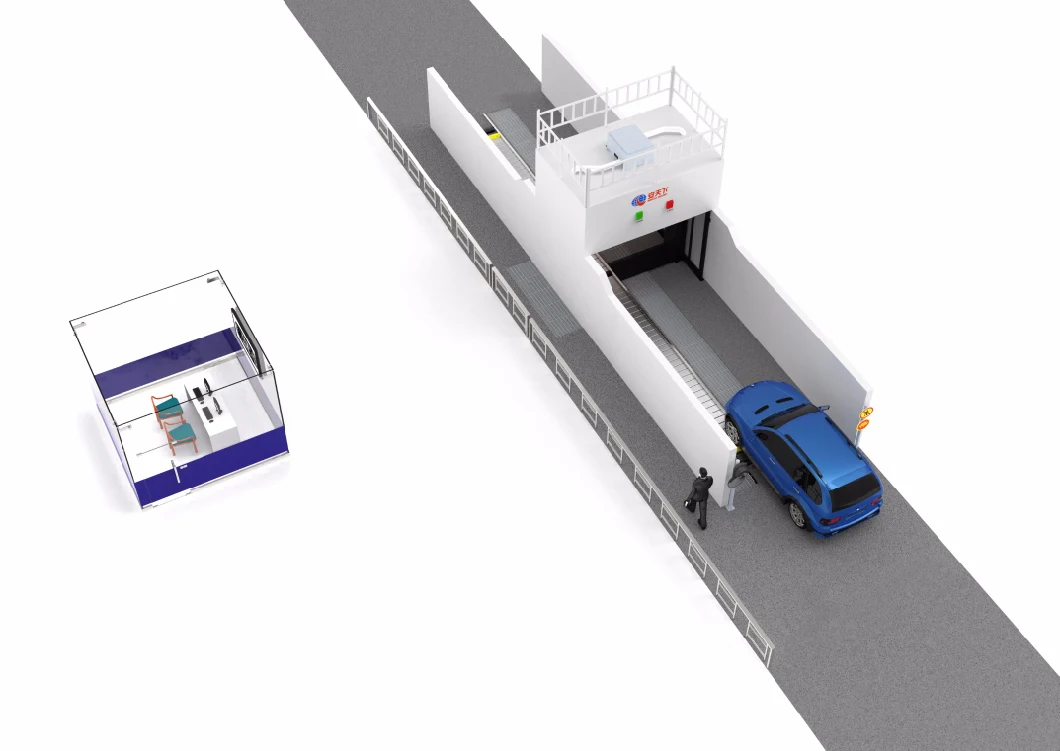 X Ray Security System for Scanning Cars and Vehicles with Weapons and Explosives