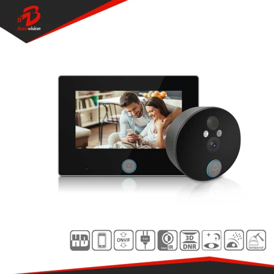 Banovision unterstützt Tuya APP visuelle Gegensprechanlage Türklingel 4,3/7 Zoll Smart Video Türklingel Intercom System Smart Security System