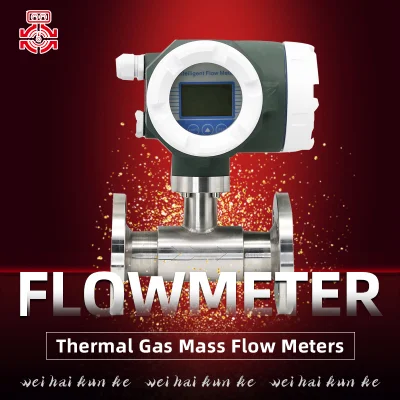 Integrierter Plug-in-Heißgas-Methan-Durchflussmesser, englische Digitalanzeige, CH4-Mischgaserkennungsinstrument